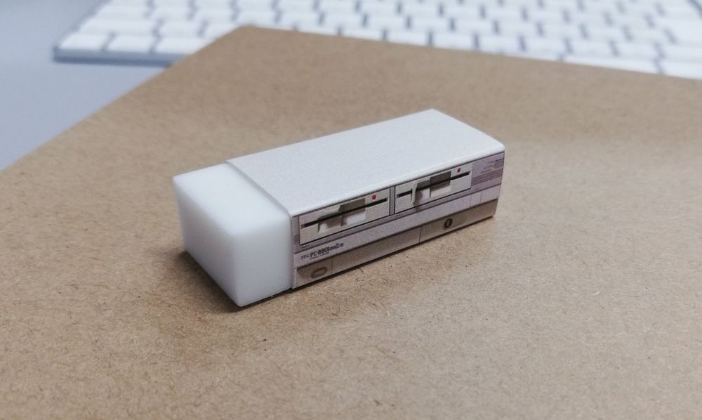 PC-8801mkIISR消しゴム