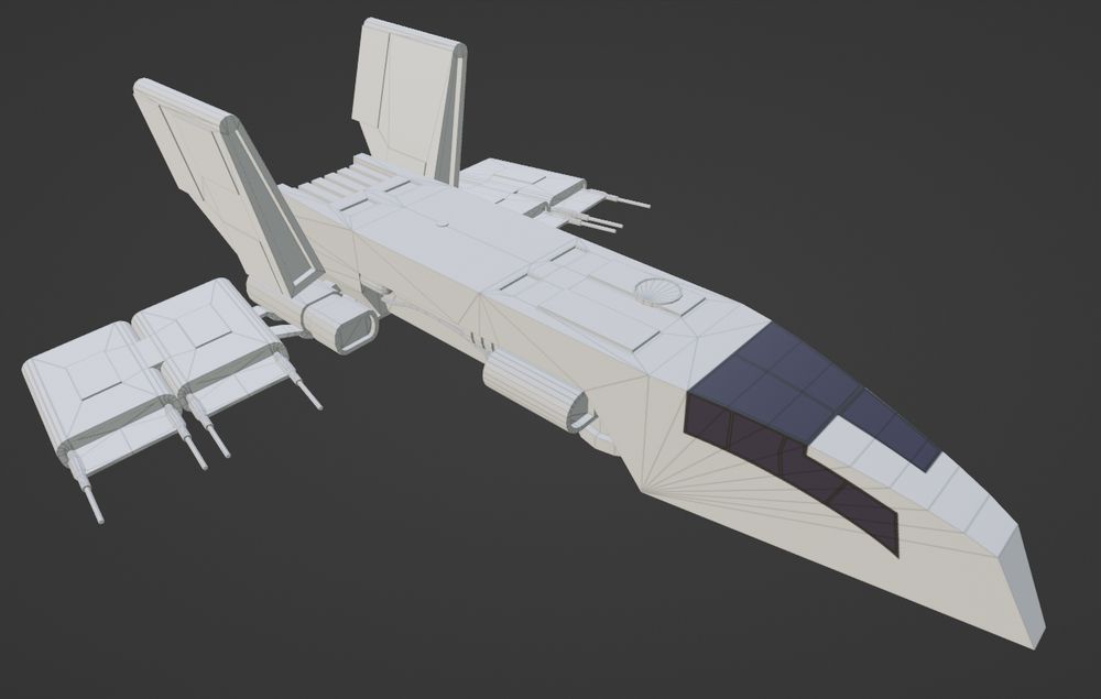 HWK-290 from Star Wars Dark Forces and Jedi Knight.