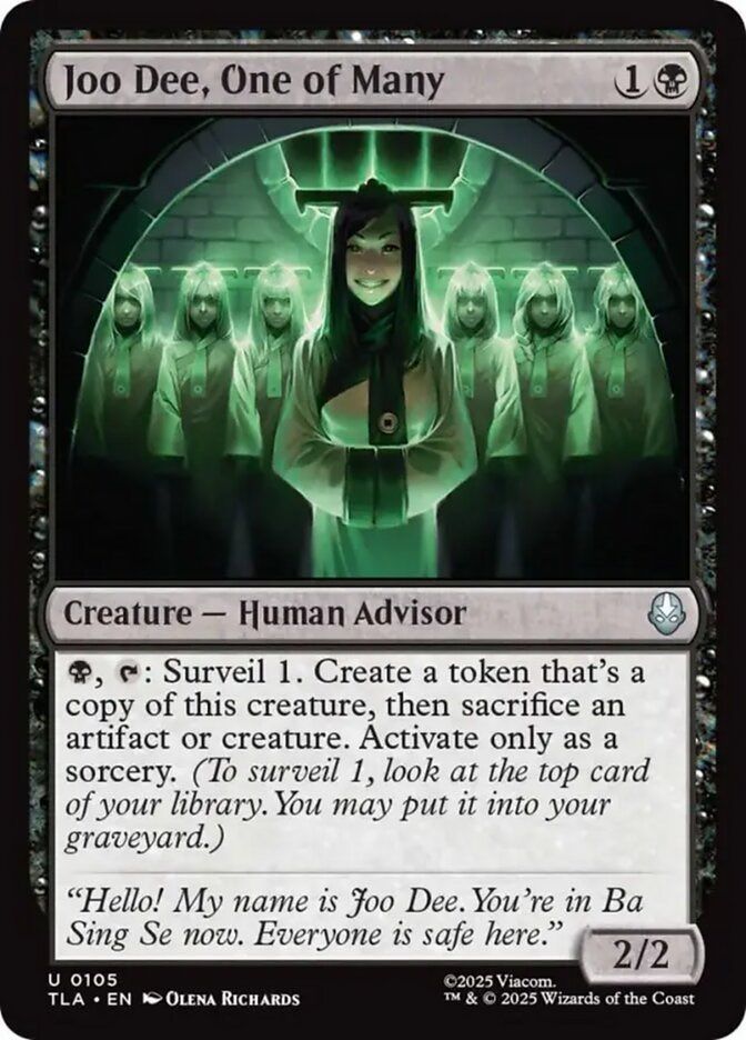 MTG card Joo Dee, one of many 