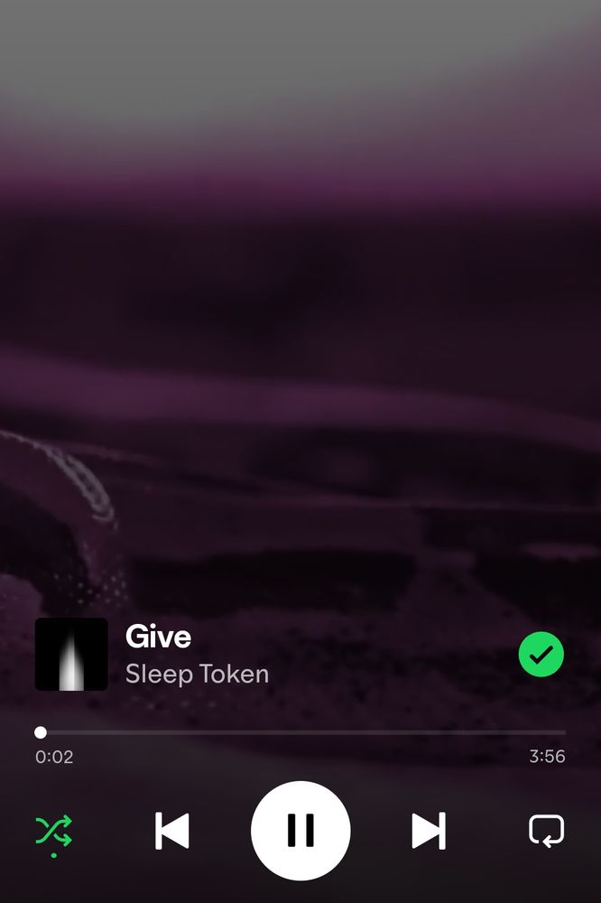 Give 
Sleep Token 