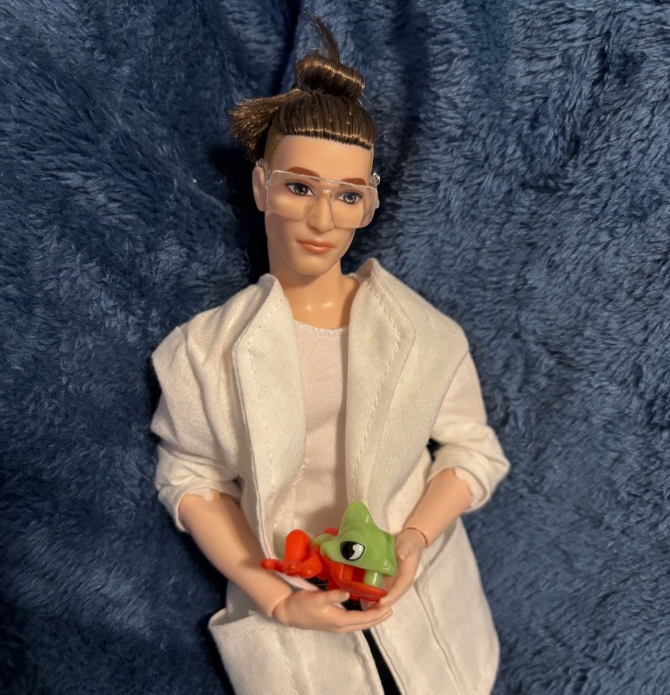 Francis with the Kinder Gecko 