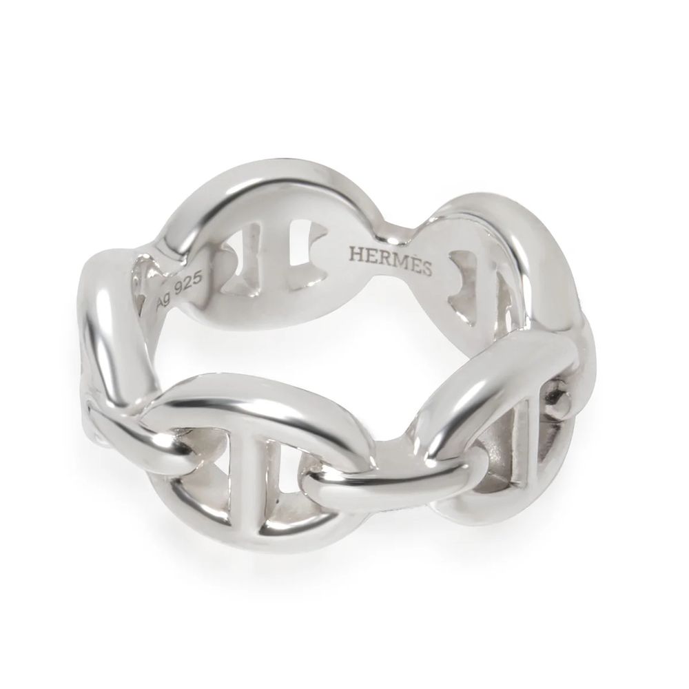 Hermès bracelet with interlocking horse bit motif 