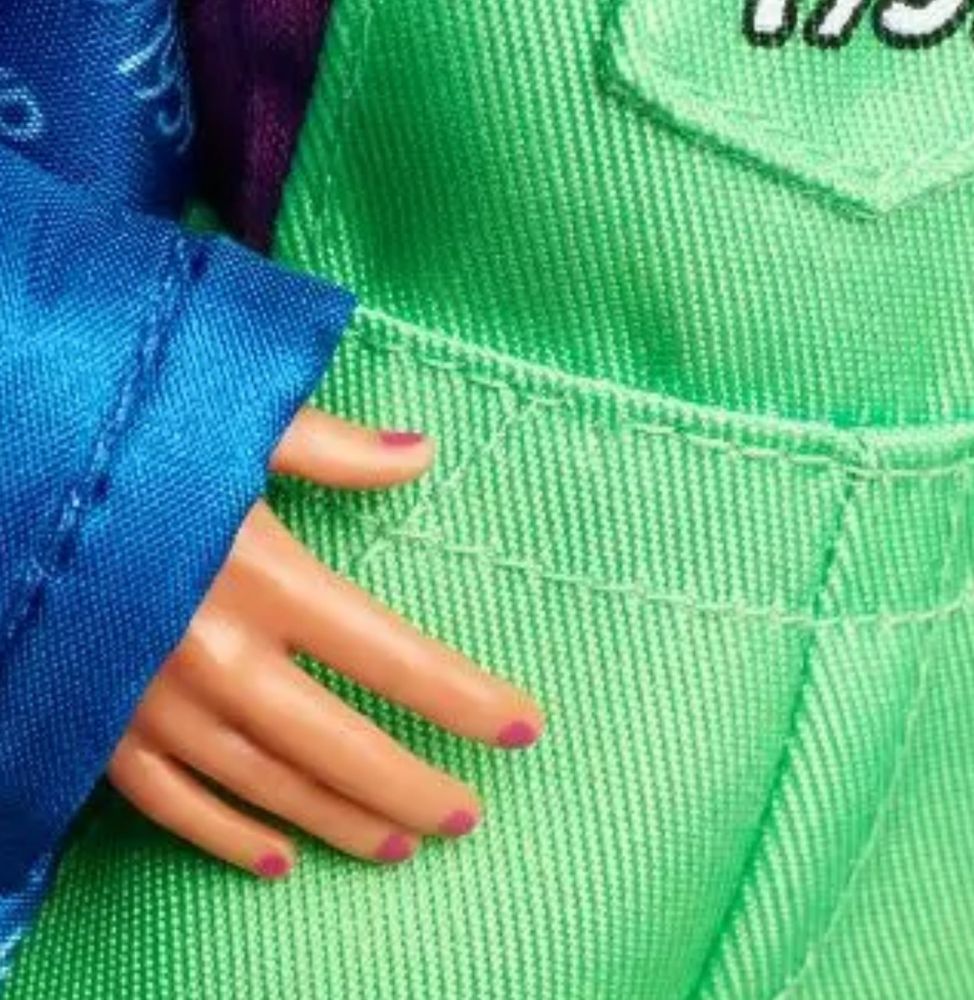 Ken doll named Blessed with manicure 