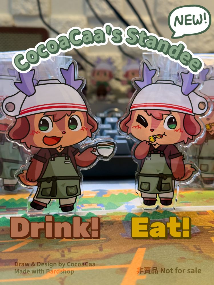 CocoaCaa's new standees