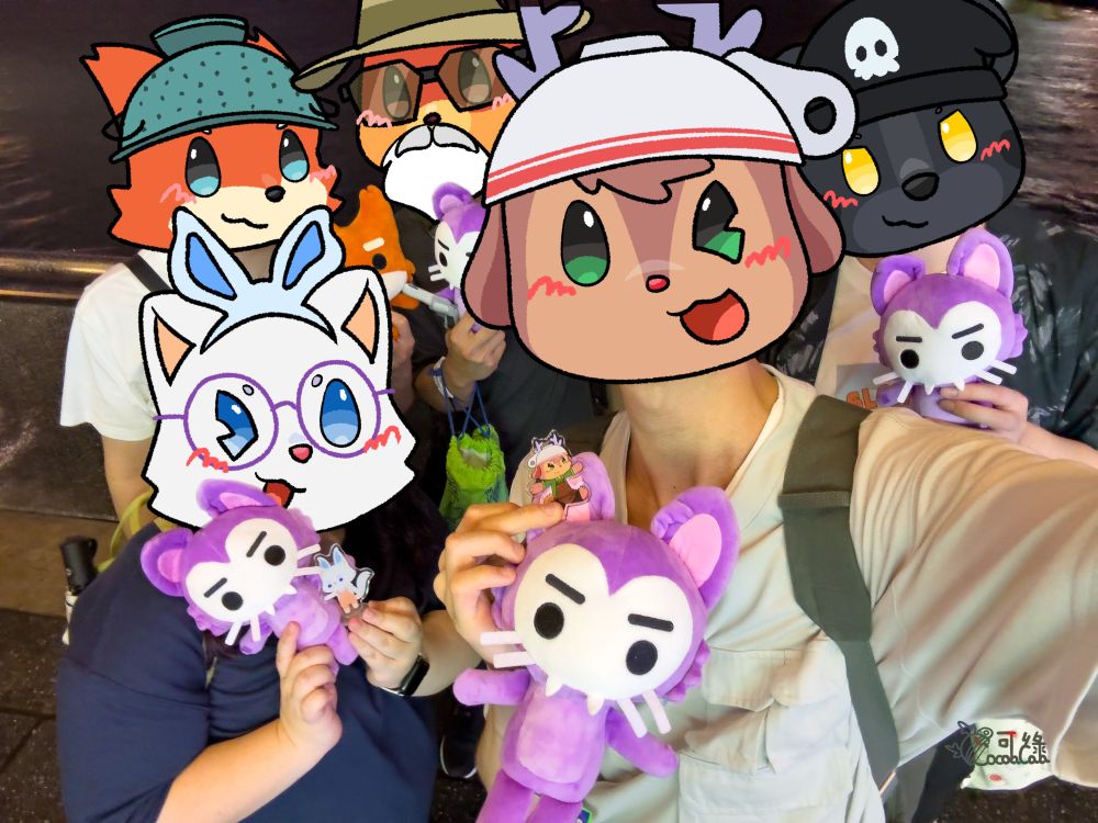Hong Kong Super Animal Royale friends