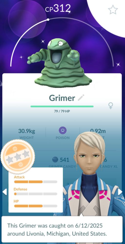 A shiny Grimer