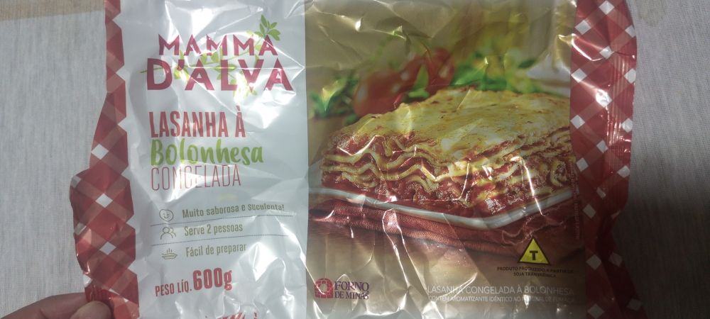 Embalagem de lasanha, Mamma Dalva 600g