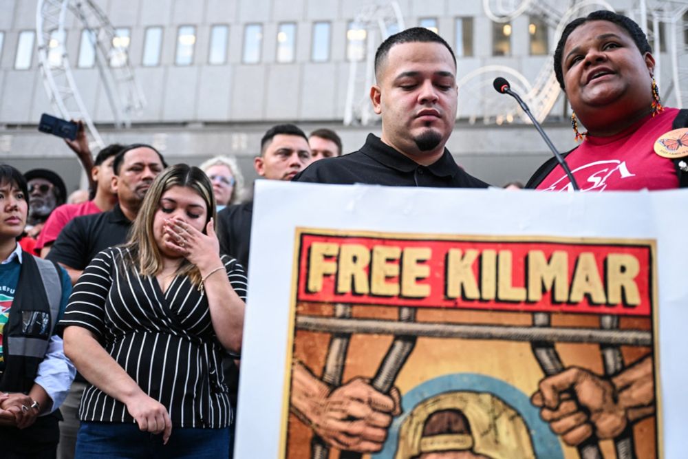 Kilmar Abrego García was detained by ICE after arriving at the agency’s Baltimore field office as part of a required check-in after his release pending trial on human smuggling charges, his attorney s...