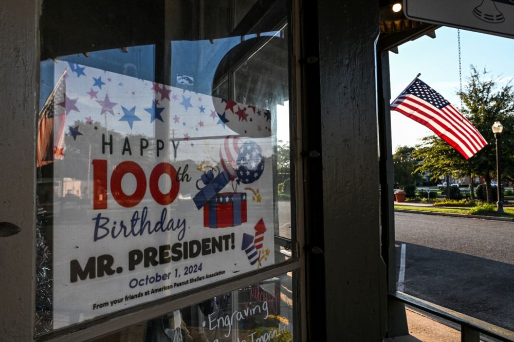 Jimmy Carter turns 100 and his hometown is ringing in the milestone