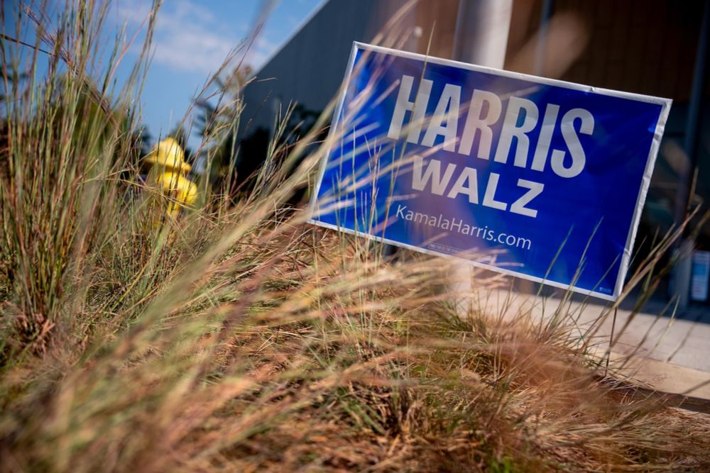 Ohio sheriff barred from working elections after posts about Harris signs