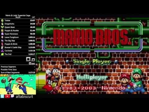 Wrong Warp to Mario Bros in Superstar Saga