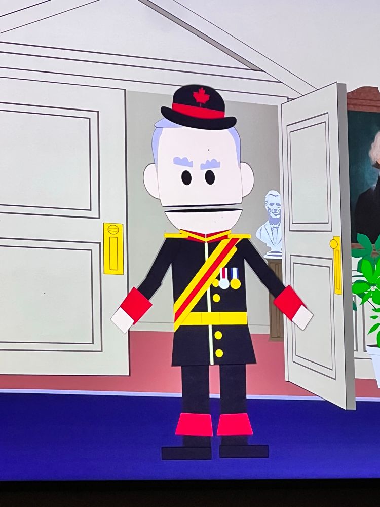 south park depiction of canadian prime minister