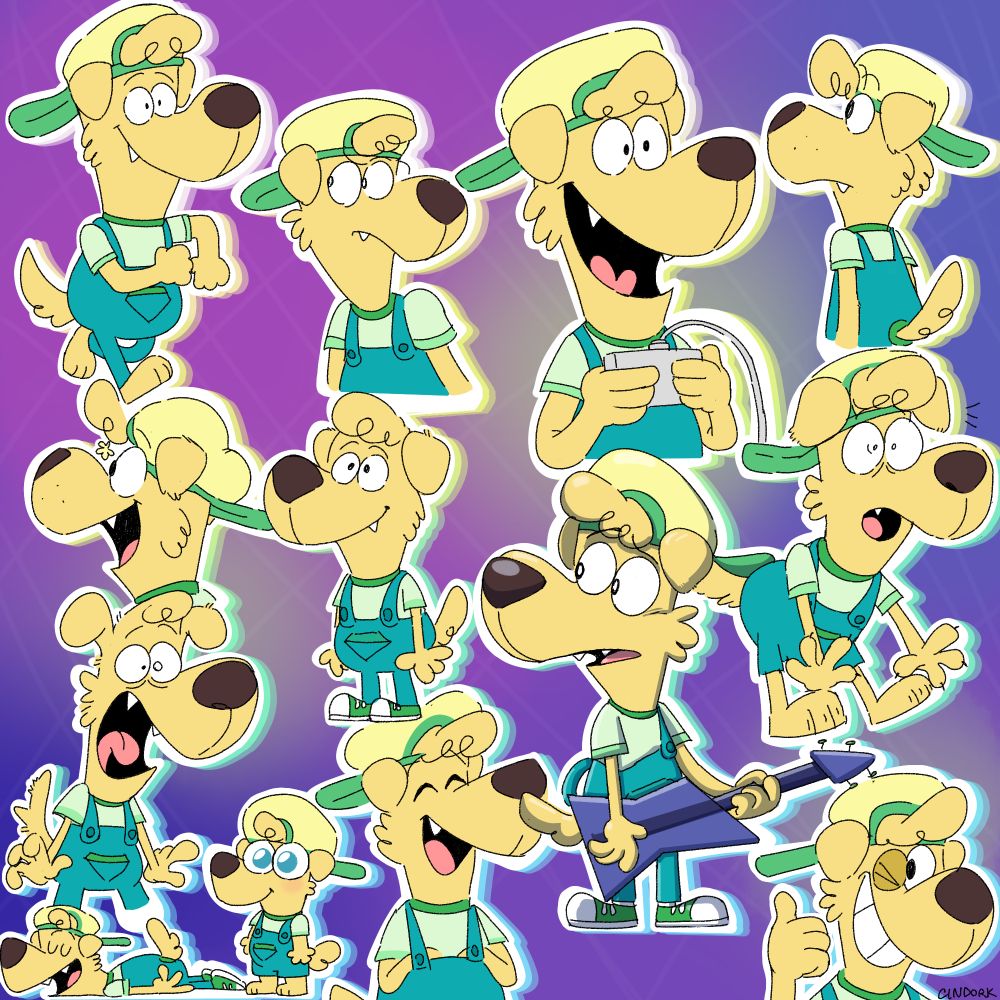 A ton of BDs being toony and silly