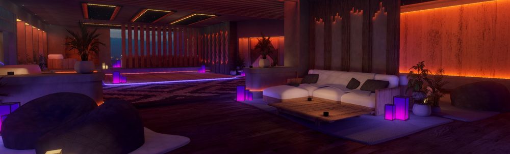 cozy environment with soft lighting 