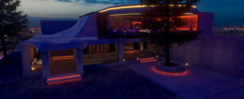 cozy environment with soft lighting 
