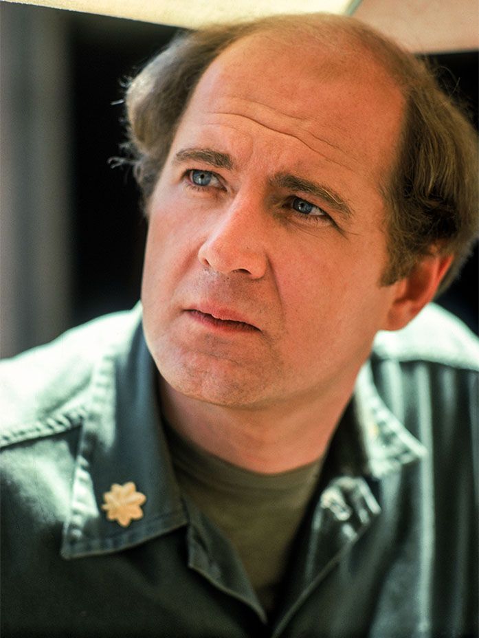 A photo of David Ogden Stiers as the character.