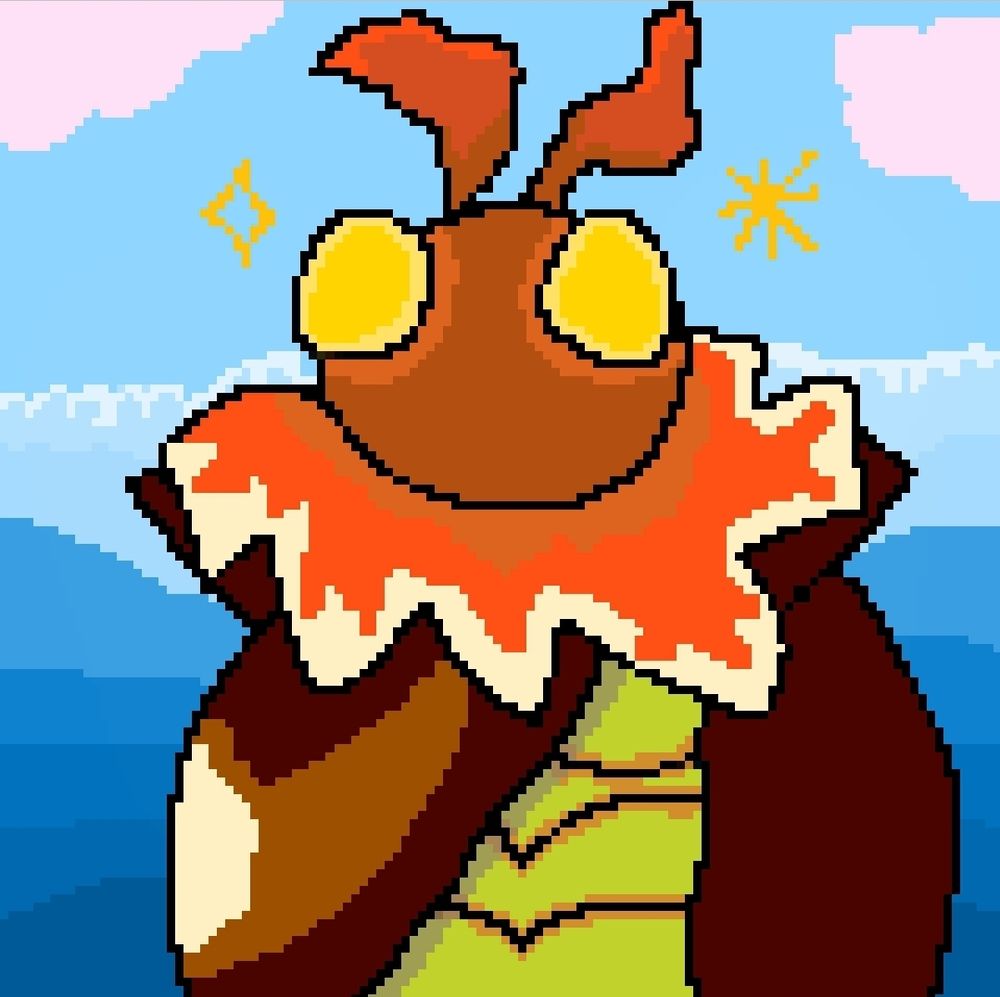 Atlas, a very cool and cute Mothman