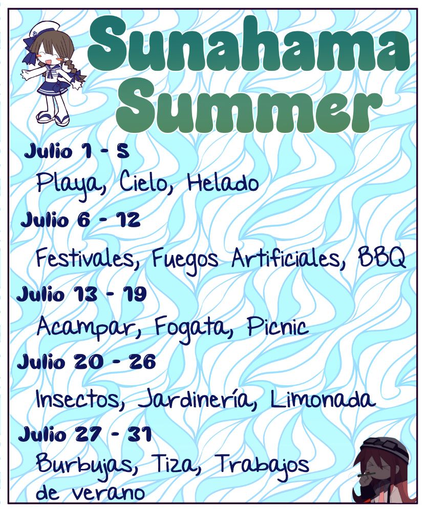 Spanish translation for Sunahama Summer 2025 event. 