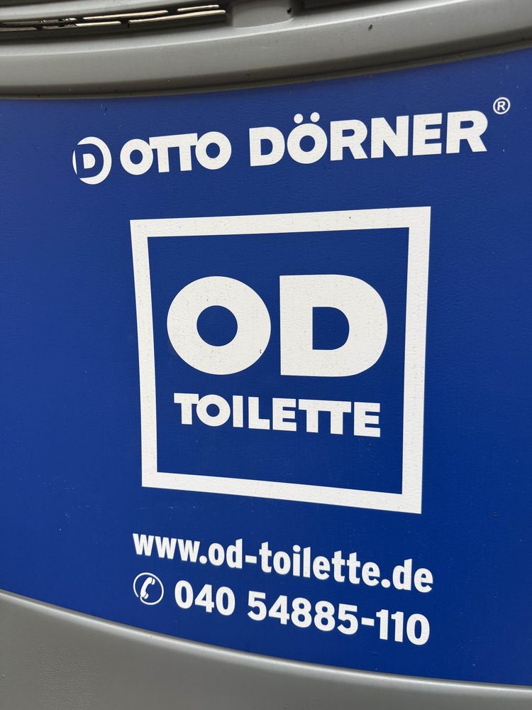 Sign "OD Toilette"