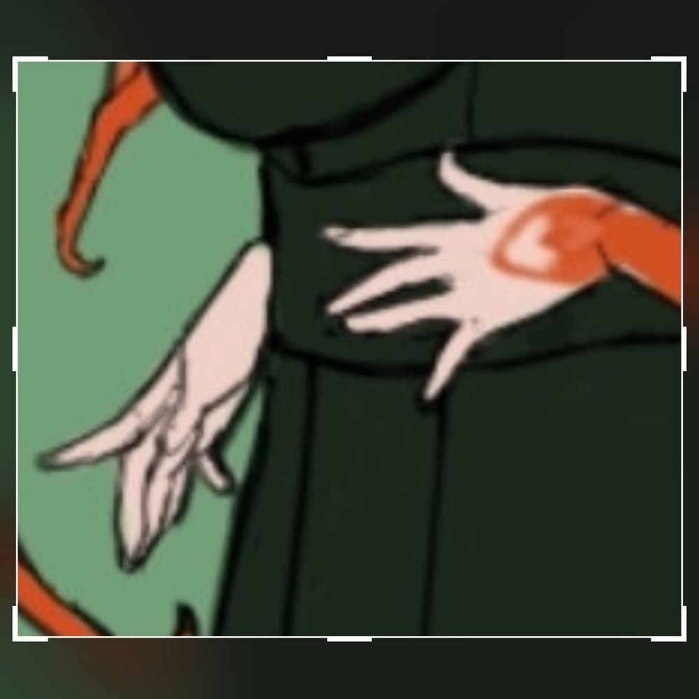 Closeup of Maia’s amazing art: Rey’s tricky little fingers