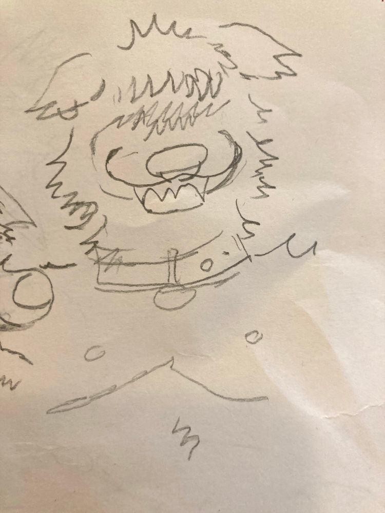 my sona making a big toothy grin