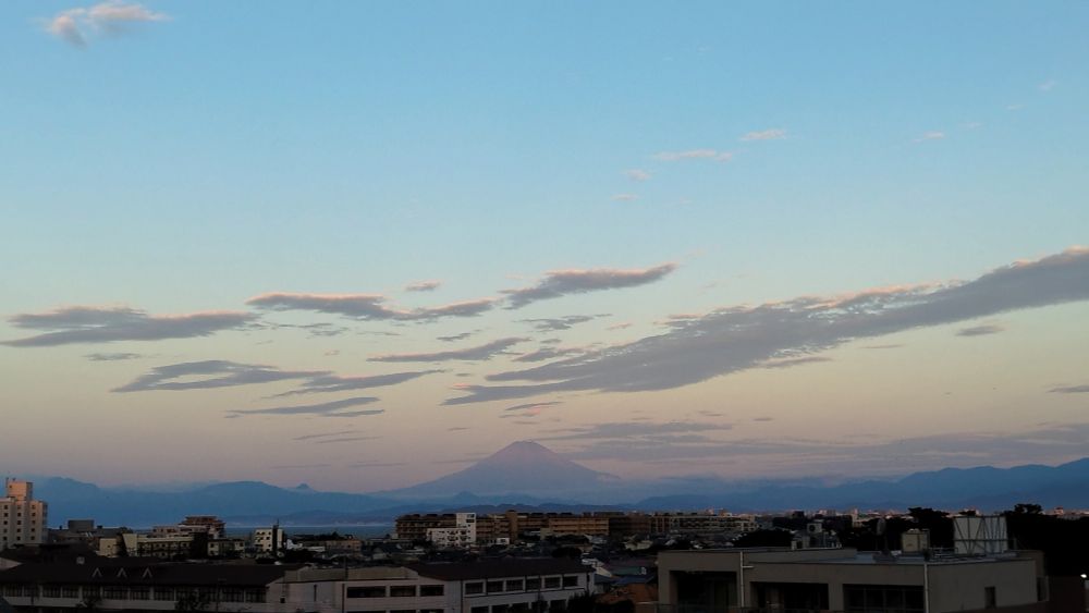 #富士山
#湘南江の島
#朝焼け