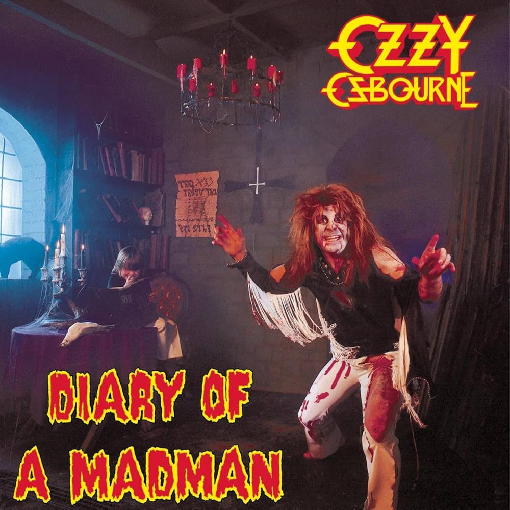 Ozzy album cover.