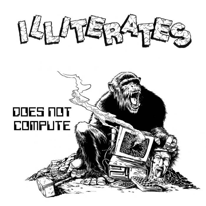 Illiterates album cover.
