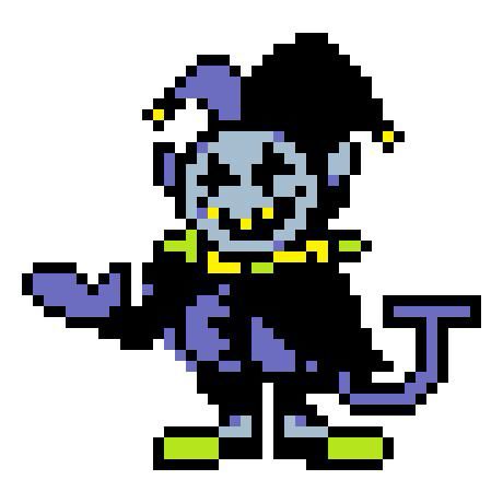 Jevil. Jester to some. Devil to others.