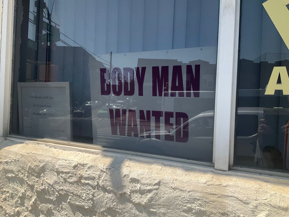 Body man wanted 