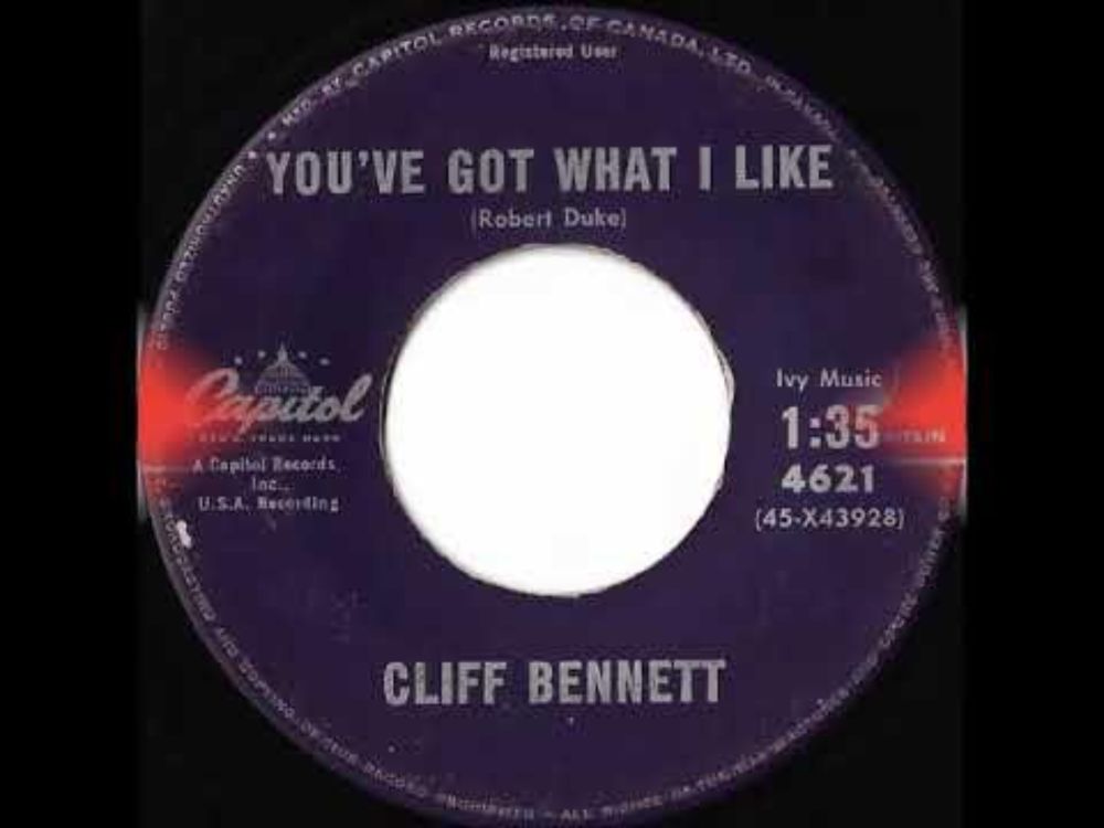 CLIFF BENNETT  You've Got What I Like     1961  British