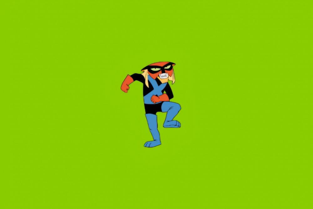 Brak dancing in front of the brat summer green