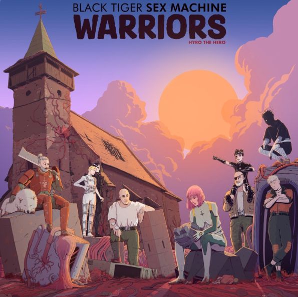 BTSM Latest Single Warriors album art