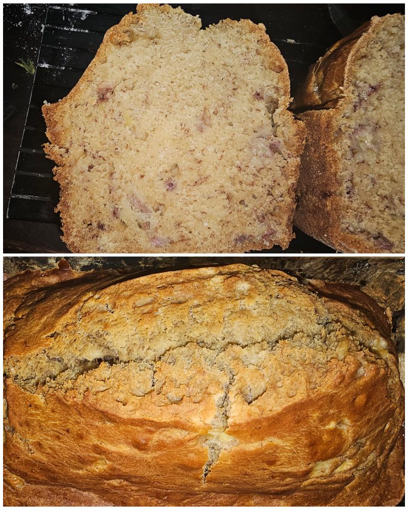 Sourdough discard banana bread 