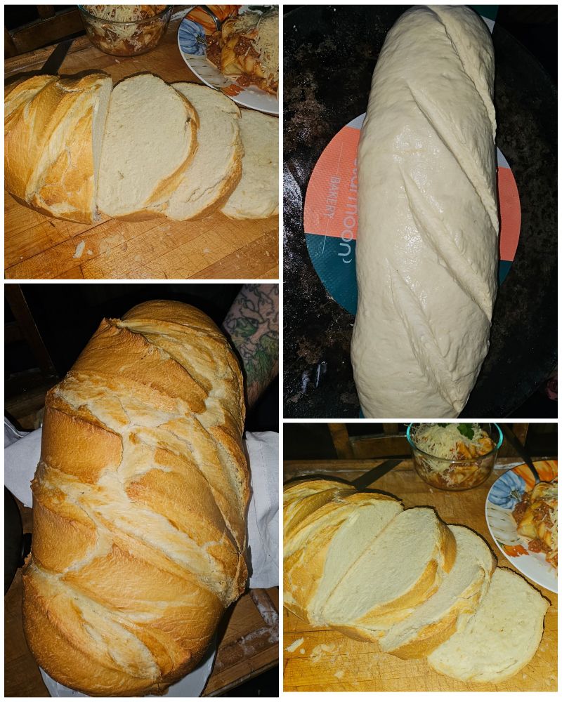 A loaf of Italian bread 