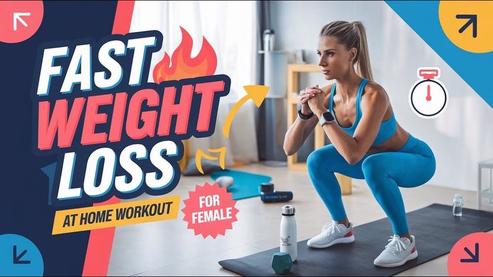 Fast Weight Loss Exercises at Home For Female