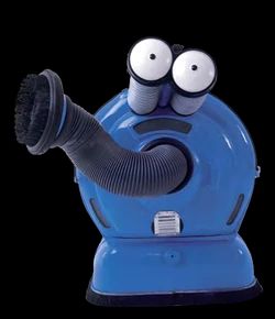 Der Staubsauger "Nono" aus der TV-Serie "Teletubbies".