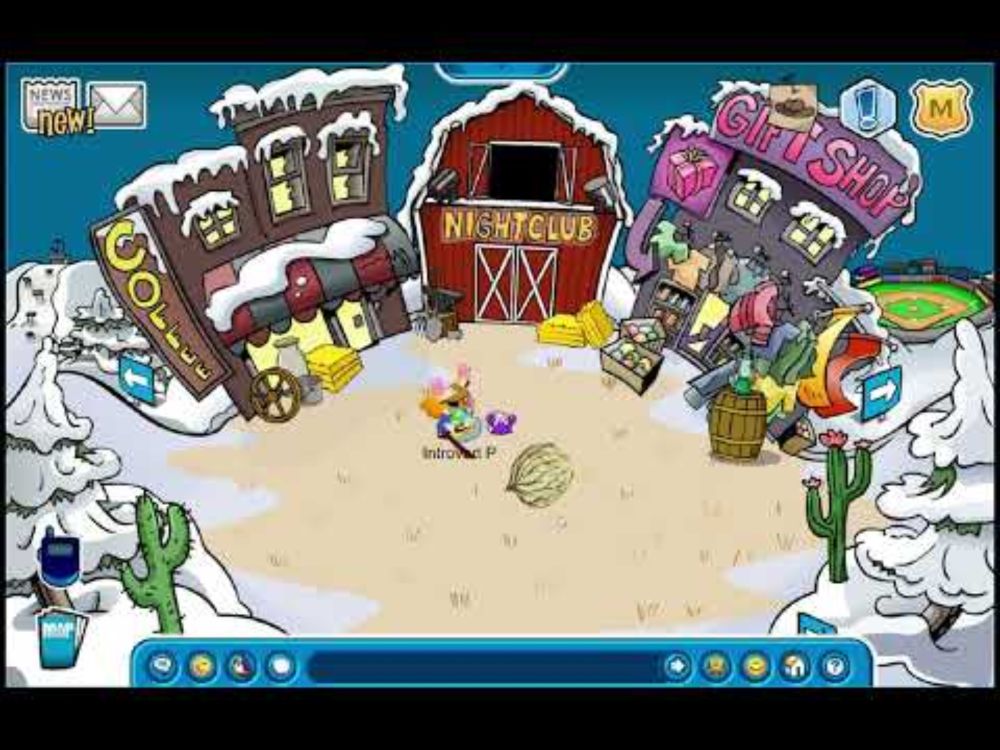 Club Penguin Journey - Western Party