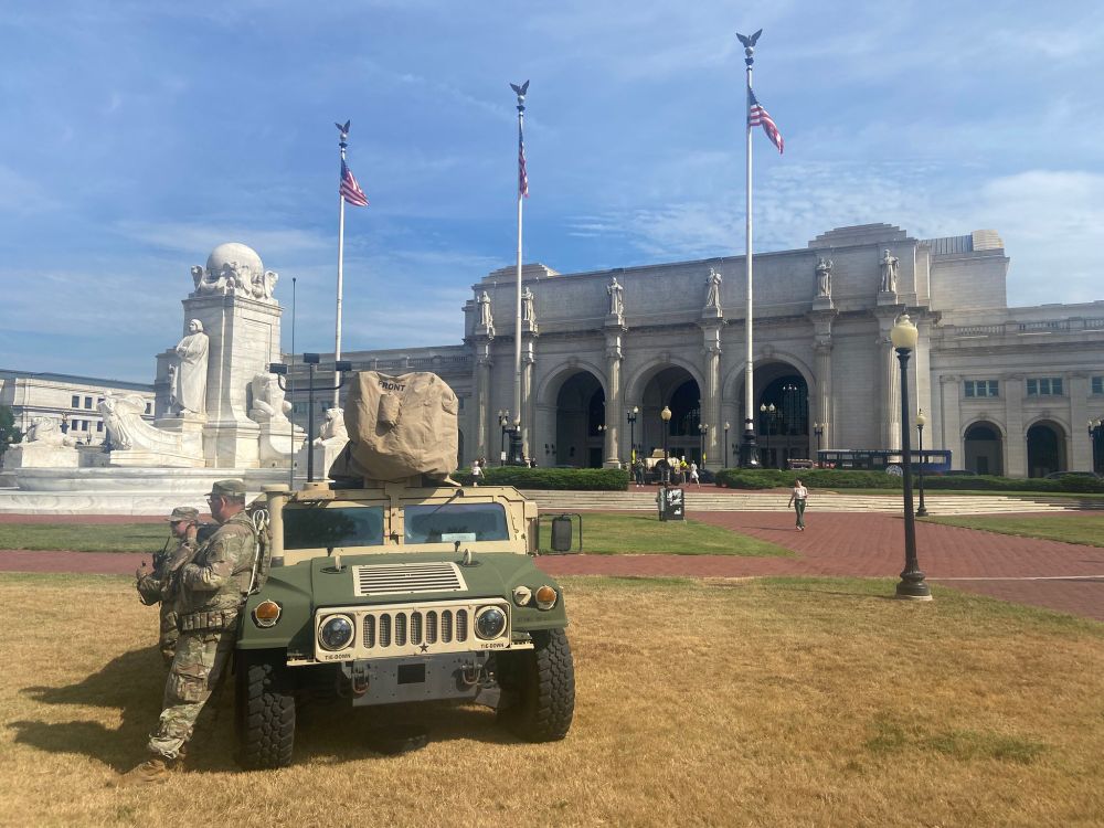 National Guard deployed at Union Station