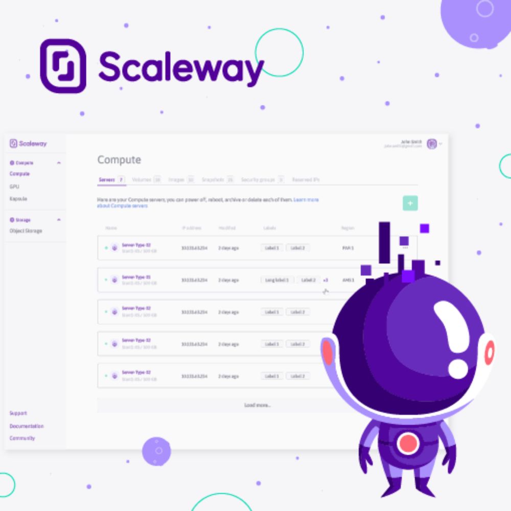 Scaleway Elements Console