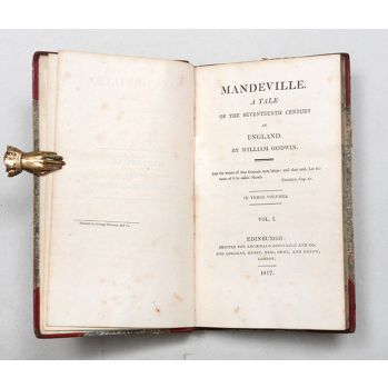 Colour photo of the title page of the original 1817 edition.