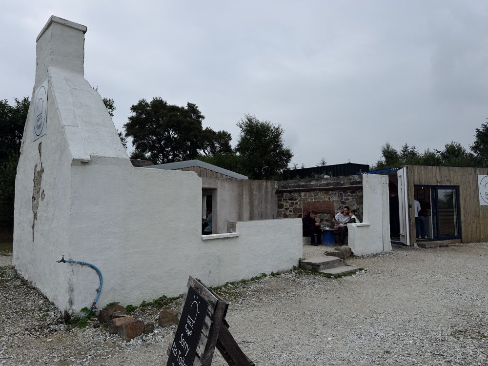 Lean To Coffee. A repurposed farming ruin. 