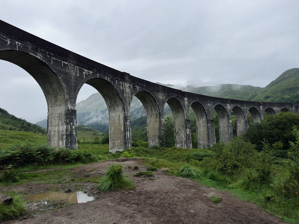 Glenfinnan Viaduct (as seen in Harry Potter)