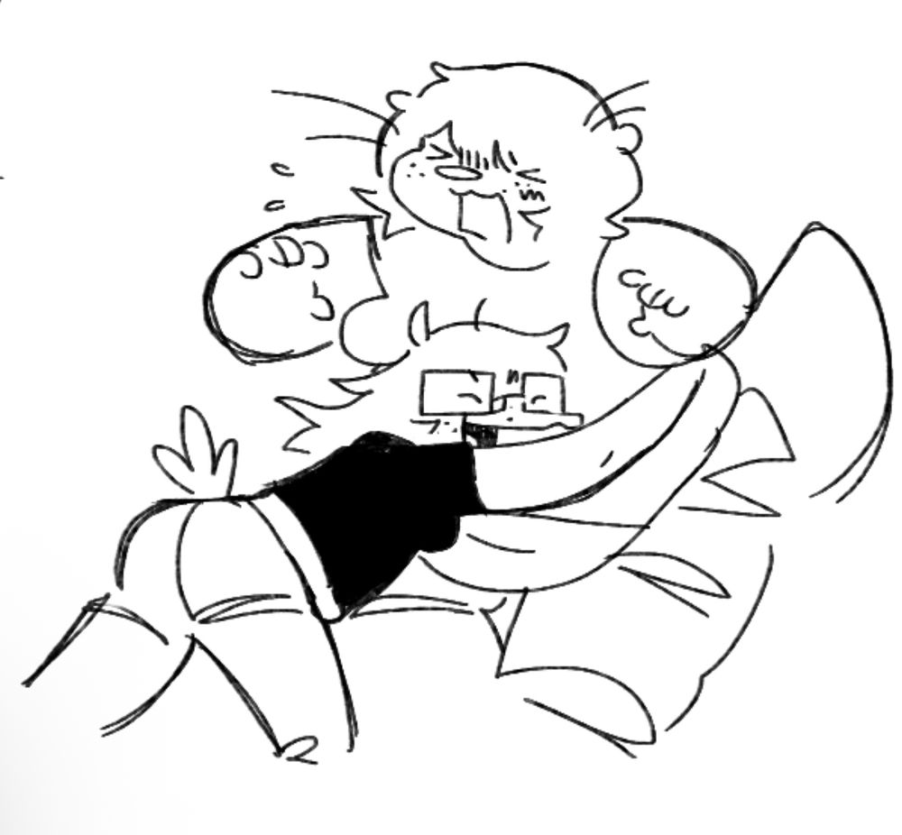 duck lady GLOMPING otter lady