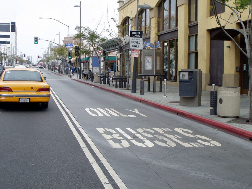 Transit-only Lanes Will Soon Welcome Bicycles and Electric Mobility Devices - Santa Monica Next