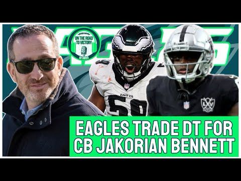 Eagles Trade for CB Jakorian Bennett- Breakdown with Bio & Stats | DT Thomas Booker to Raiders