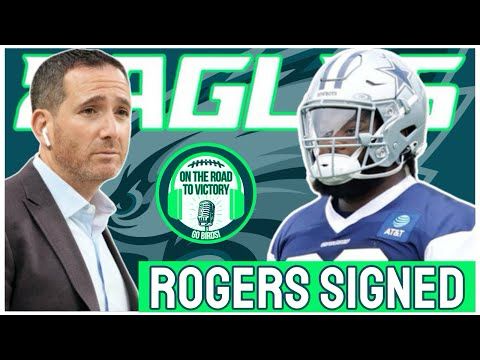 Eagles Sign NT Justin Rogers- Breakdown with Bio, Stats & Depth Chart | Waive LS Christian Johnstone