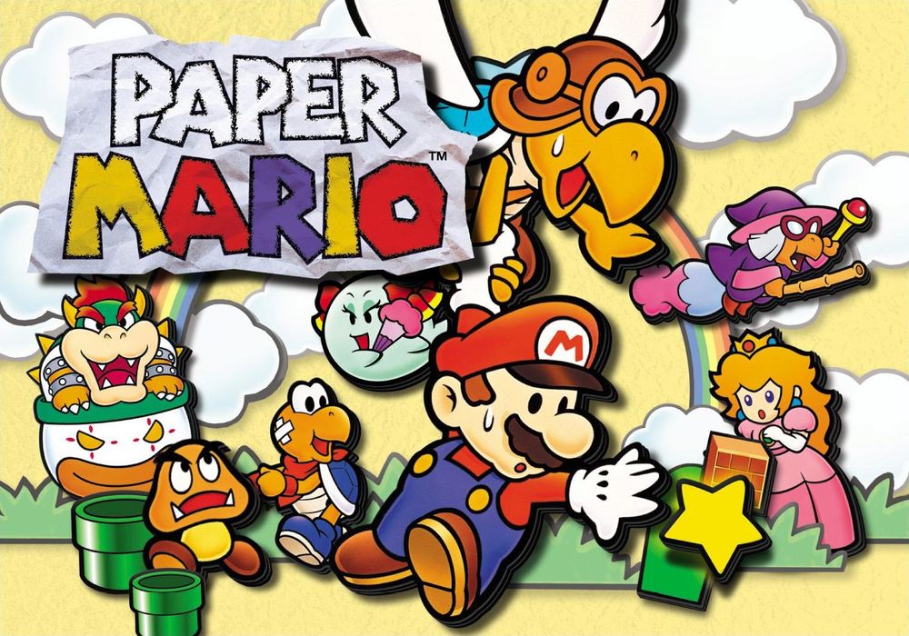 Paper Mario for the Nintendo 64