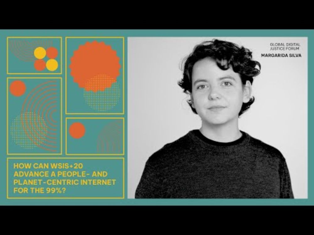 Margarida Silva on Big Tech’s Extractive Digital Economy | People & Planet @ WSIS+20