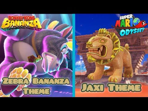 Zebra Jaxi Bananza - (Donkey Kong / Mario) Music Mashup
